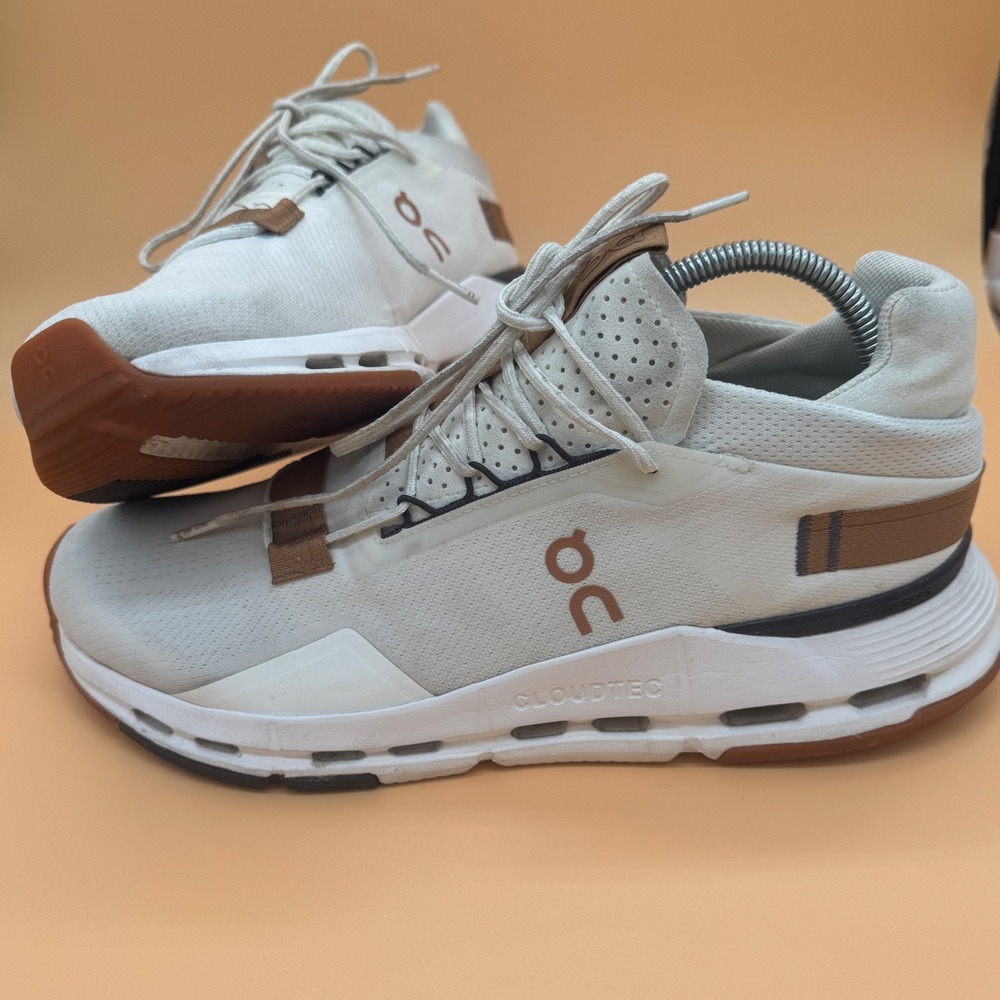 On Running Cloudnova 2 Mens Ivory Sphinx Sneakers 3ME10221307